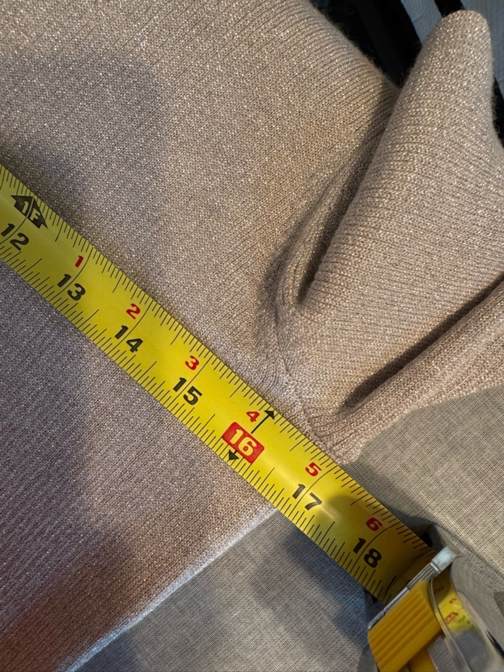 J.Crew NWT Merino Wool Ruffle Mock Neck Sweater Silver Gray Size M - Picture 6 of 7